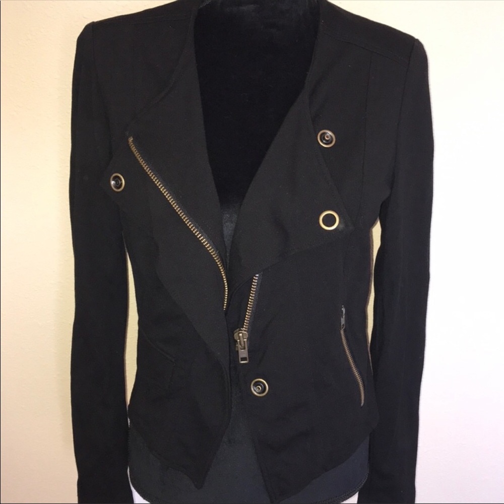 Cabi black large jacket coat